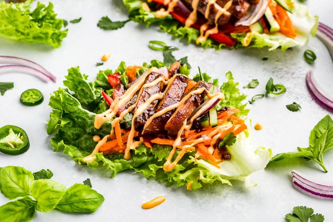 Fresh Twist: Allergy-Friendly Banh Mi Lettuce Wraps (Whole30)